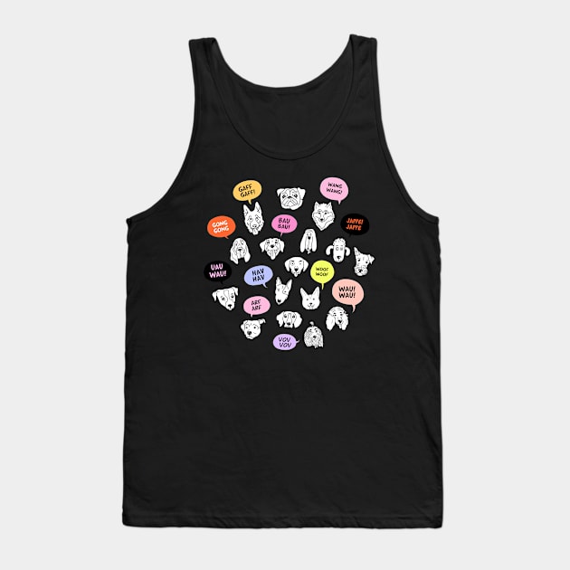 Set of dogs Tank Top by SuperrSunday